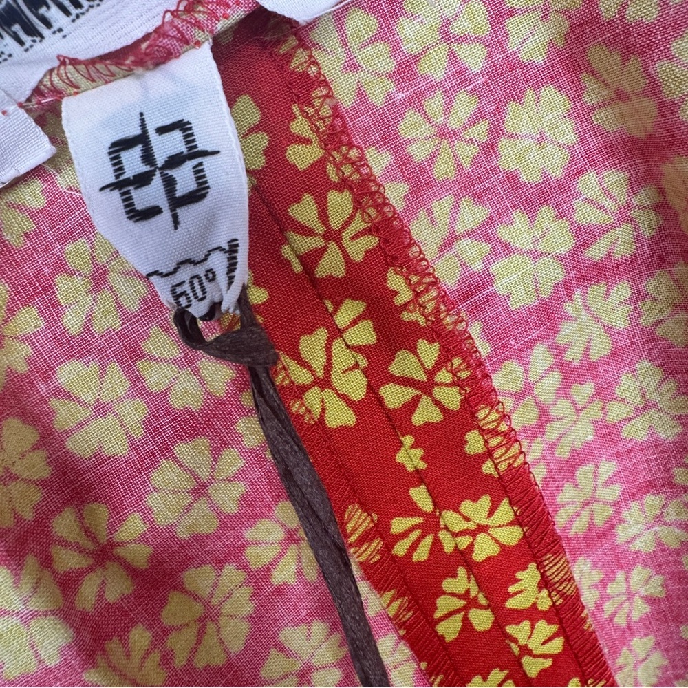 Marimekko Kilpikonna Red Floral Romper 90cm (18-24M) - Picture 7 of 8